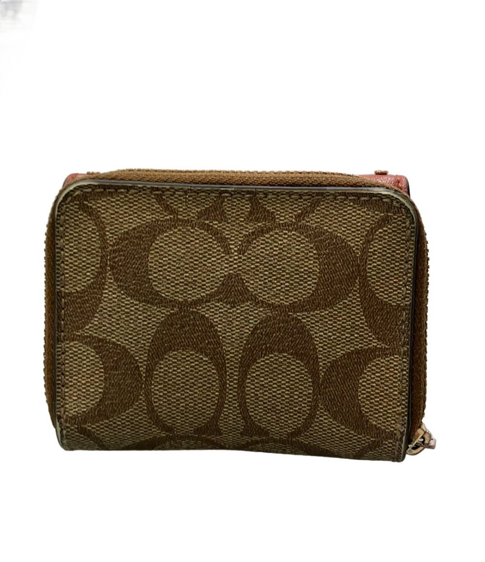 COACH 三つ折り財布 レザー シグネチャー C3323 レディース コーチ
