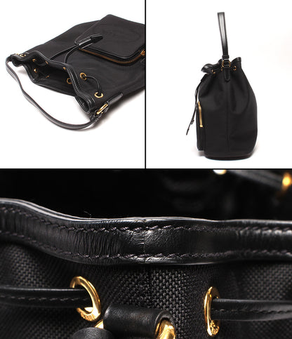 PRADA 2wayショルダーバッグ ハンドバッグ 斜め掛け 巾着型 1BH038 レディース プラダ