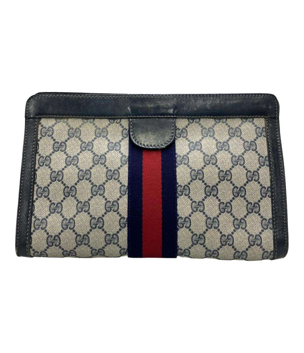 GUCCI クラッチバッグ セカンドバッグ シェリーライン GGスプリーム