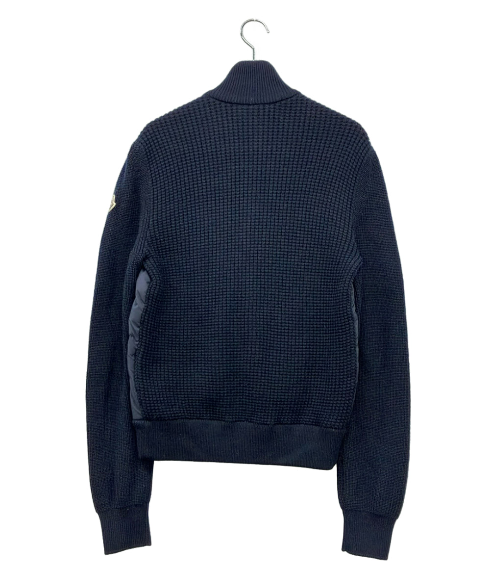 MONCLER ニット切替ダウンカーディガン H20919B00005 メンズ SIZE S モンクレール