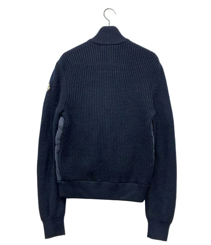 MONCLER ニット切替ダウンカーディガン H20919B00005 メンズ SIZE S モンクレール