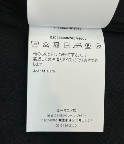 MONCLER 半袖Tシャツ 肩ロゴワッペン E10938086261 V8002 レディース SIZE L モンクレール
