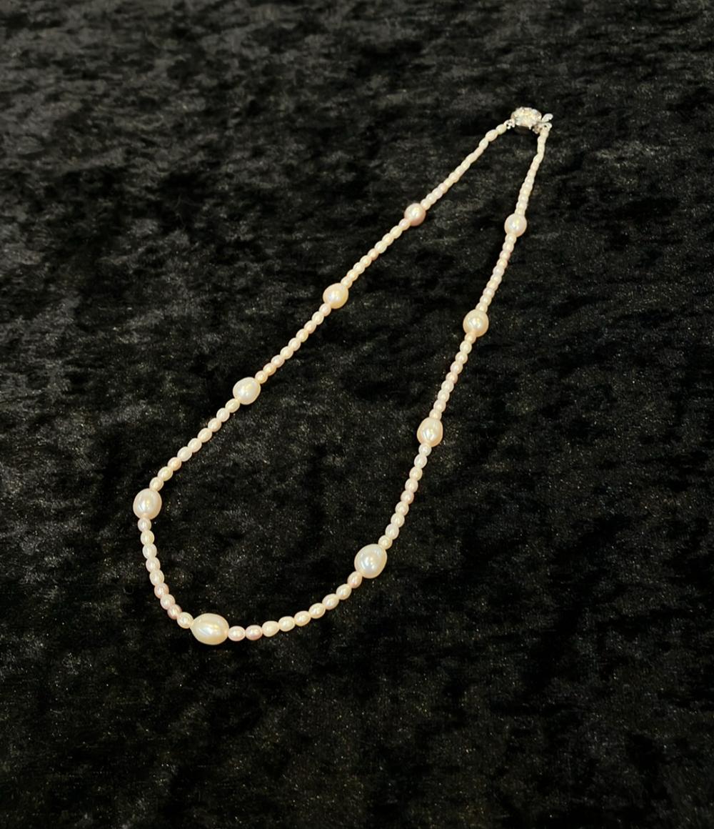 ネックレス SV 淡水パール レディース