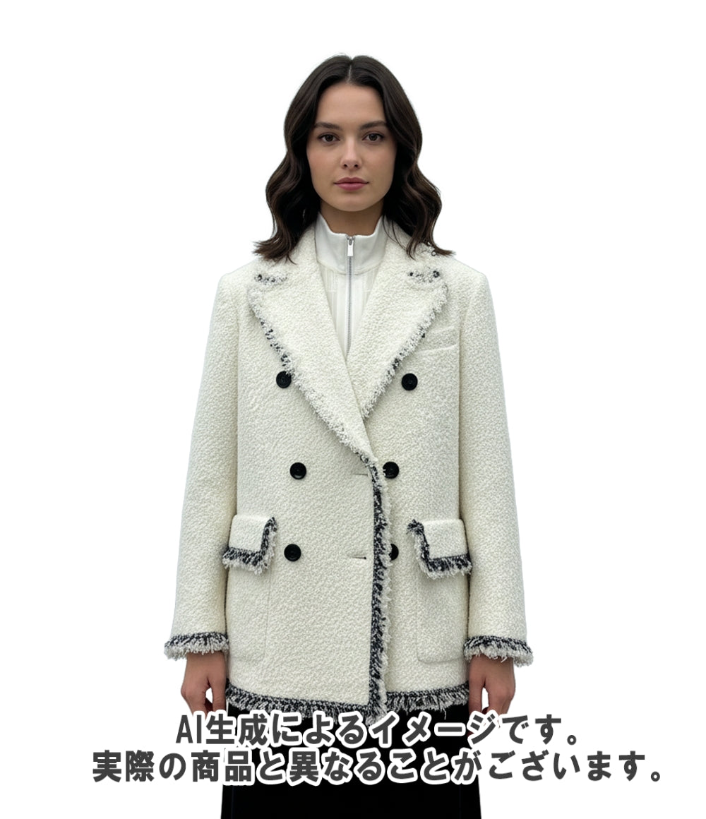 【sacai】ツイードドッキングダウンジャケット 17AW Sacai ツイードジャケット ドッキング 23SS 23-06467 レディース SIZE