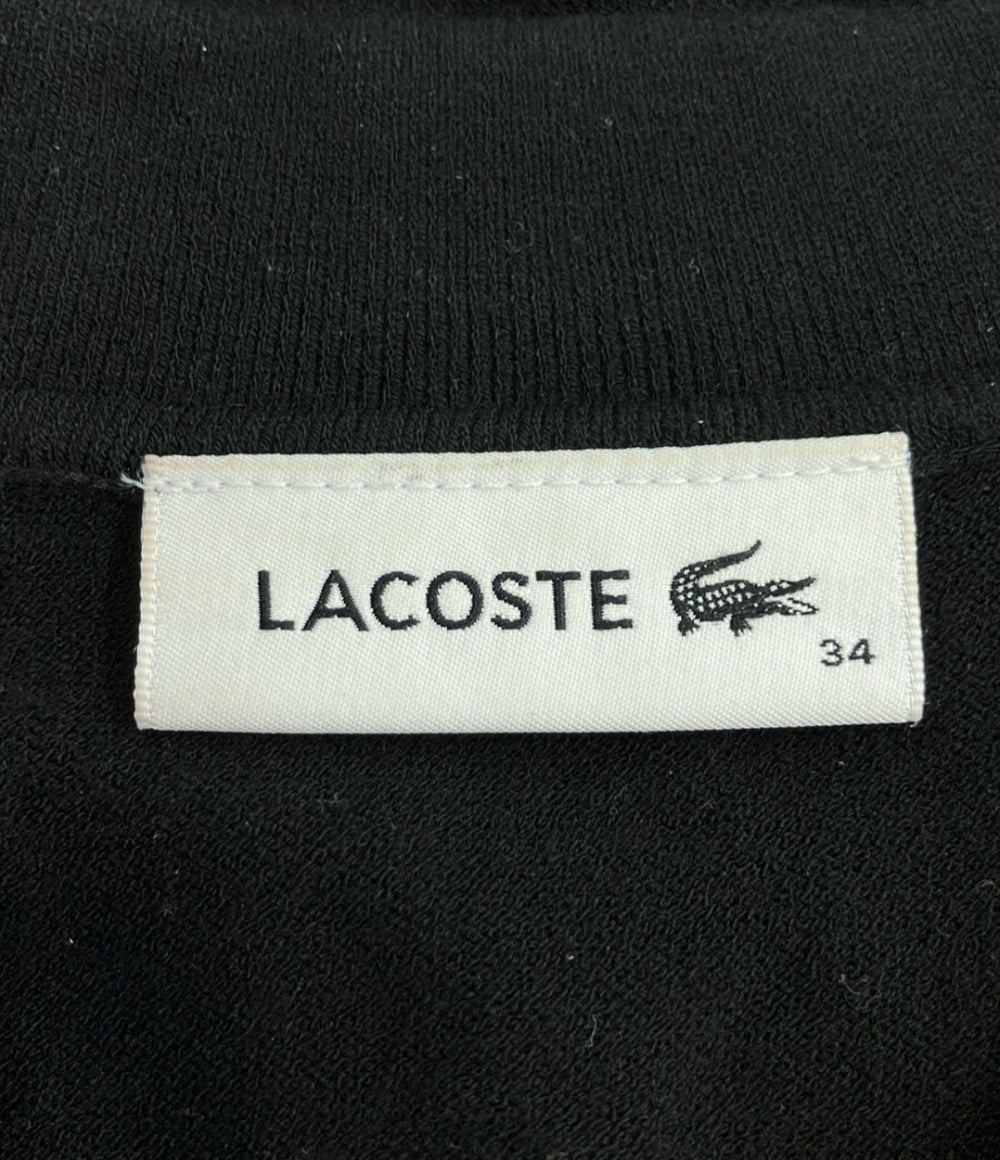 ラコステ 半袖ハーフジップシャツ レディース SIZE 34 (S) LACOSTE