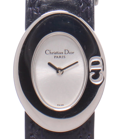 Christian Dior 腕時計 レディ ディオール クオーツ ホワイト D90-100 レディース クリスチャンディオール