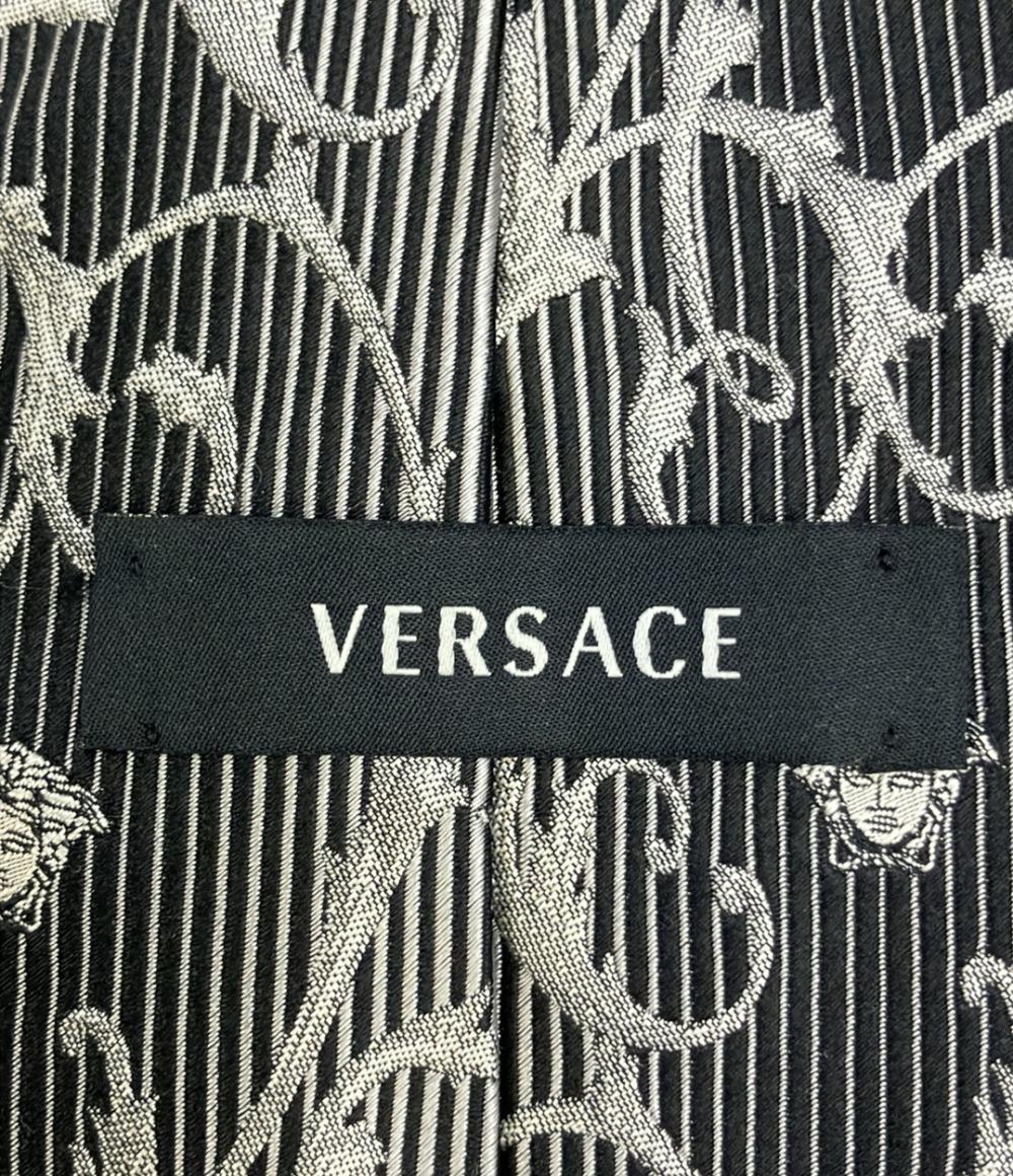 VERSACE ネクタイ シルク100% メンズ ヴェルサーチ