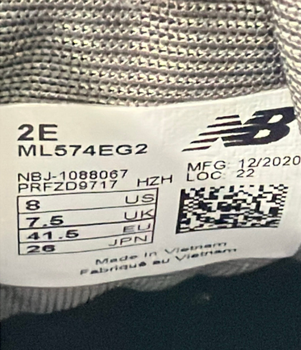 NEW BALANCE ローカットスニーカー ML574EG2 メンズ SIZE 26.0 ニューバランス