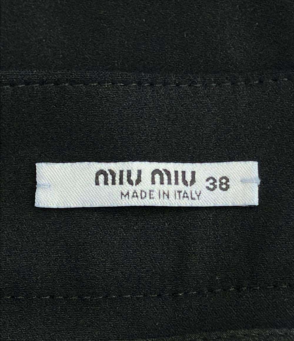 Miu Miu フレアスカート MG1084 レディース SIZE 38 (M) ミュウ ミュウ