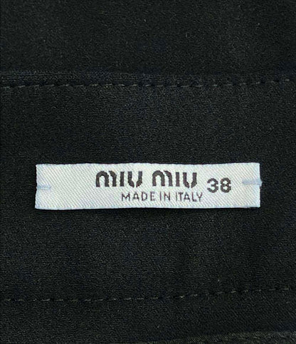 Miu Miu フレアスカート MG1084 レディース SIZE 38 (M) ミュウ ミュウ