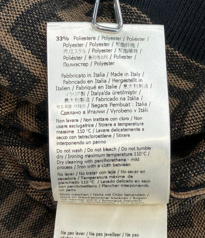 FENDI FFモチーフ 半袖 ニット FZY02-A5QG レディース SIZE 46 (L) フェンディ