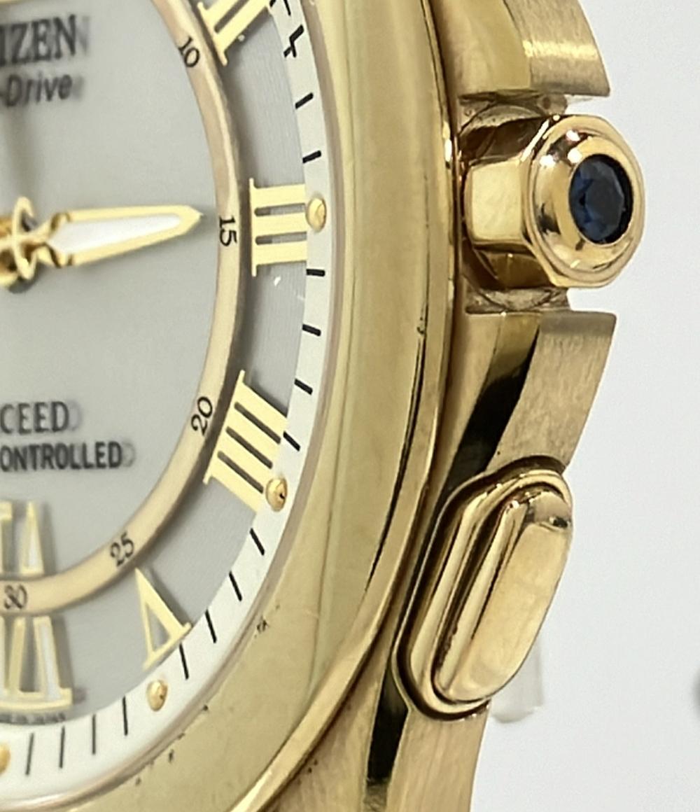 CITIZEN 腕時計 EXCEED エクシード ソーラー シルバー H430-T005705 メンズ シチズン