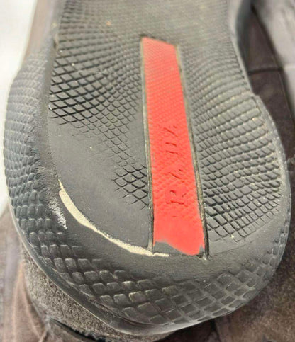 PRADA ハイカットスニーカー スエード メンズ SIZE 6.5 (25.5cm) プラダ