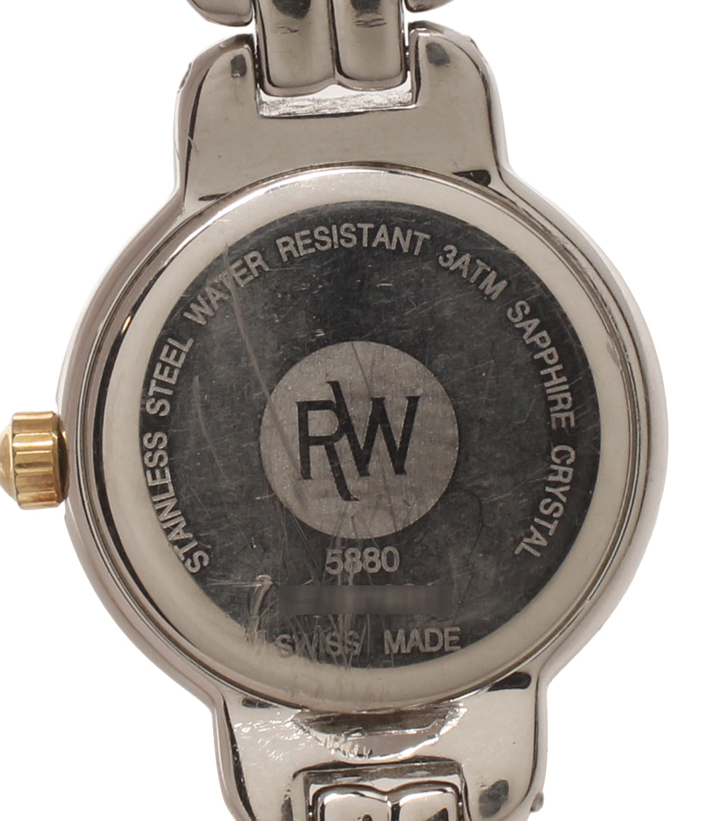 RAYMOND WEIL 腕時計 クオーツ ホワイト 5880 レディース レイモンドウィル