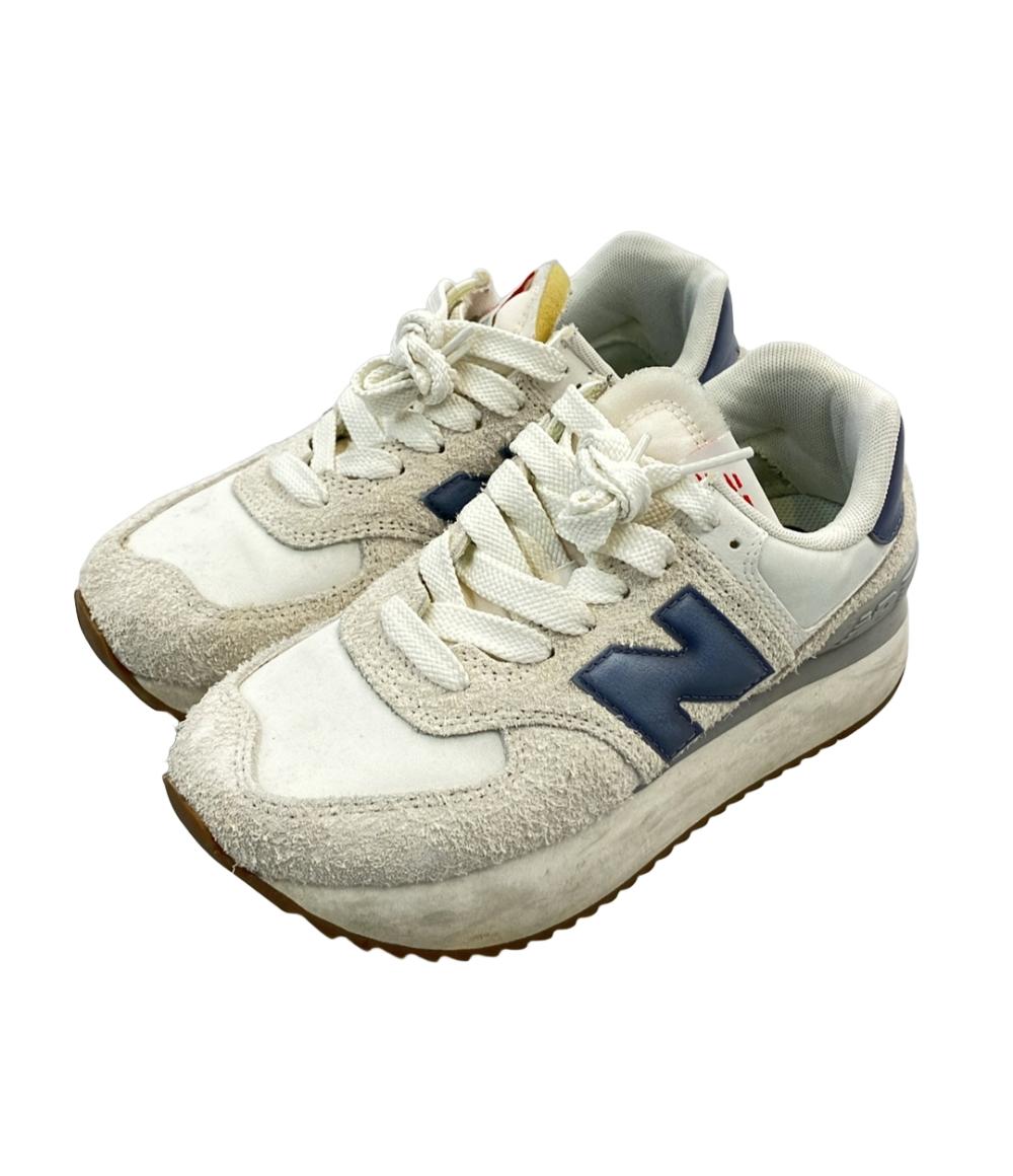 NEW BALANCE ローカットスニーカー 厚底 WL574ZQA レディース SIZE 23.5 (M) ニューバランス