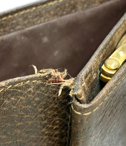 GUCCI 二つ折り財布 がま口 GGスプリーム レディース グッチ