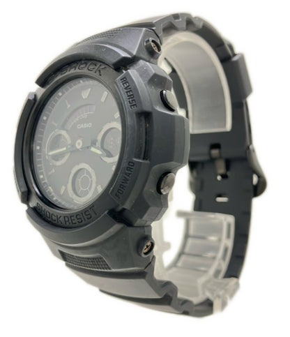 CASIO 腕時計 クオーツ ブラック AW-591BB メンズ カシオ