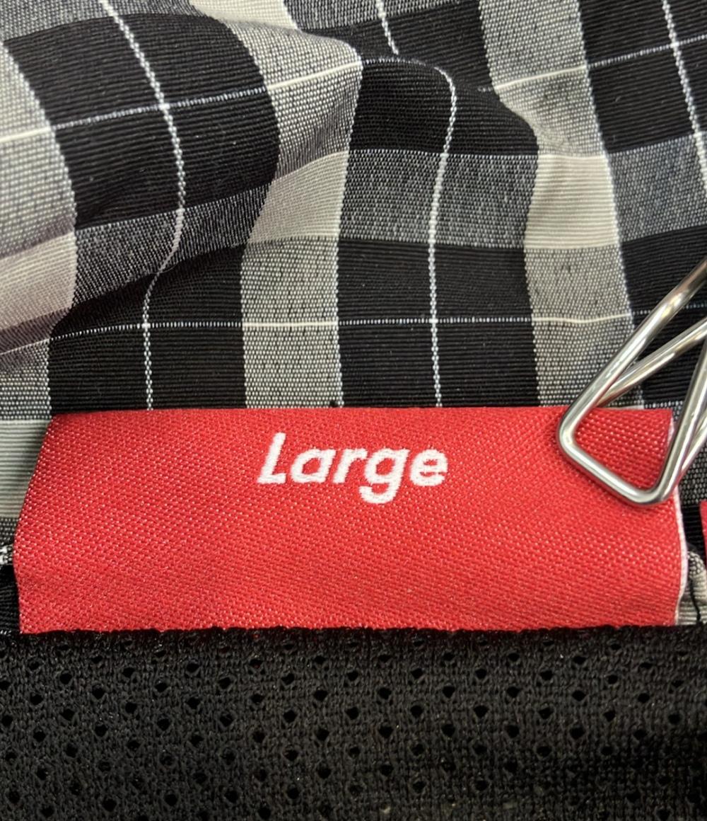 Supreme トラックジャケット 25AW チェック柄 plaid track jacket ストリート メンズ SIZE L シュプリーム
