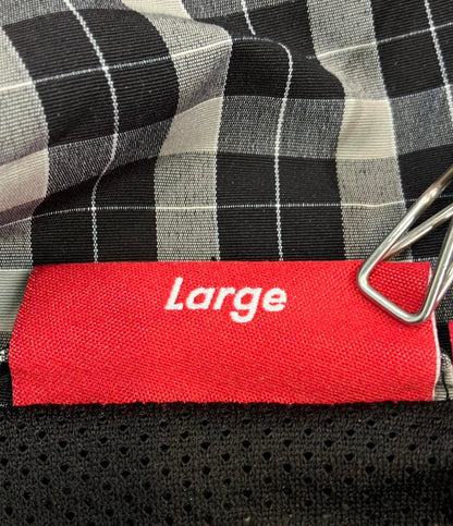 Supreme トラックジャケット 25AW チェック柄 plaid track jacket ストリート メンズ SIZE L シュプリーム