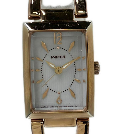 CITIZEN 腕時計 ウィッカ wicca ソーラー B035-S120217 レディース シチズン