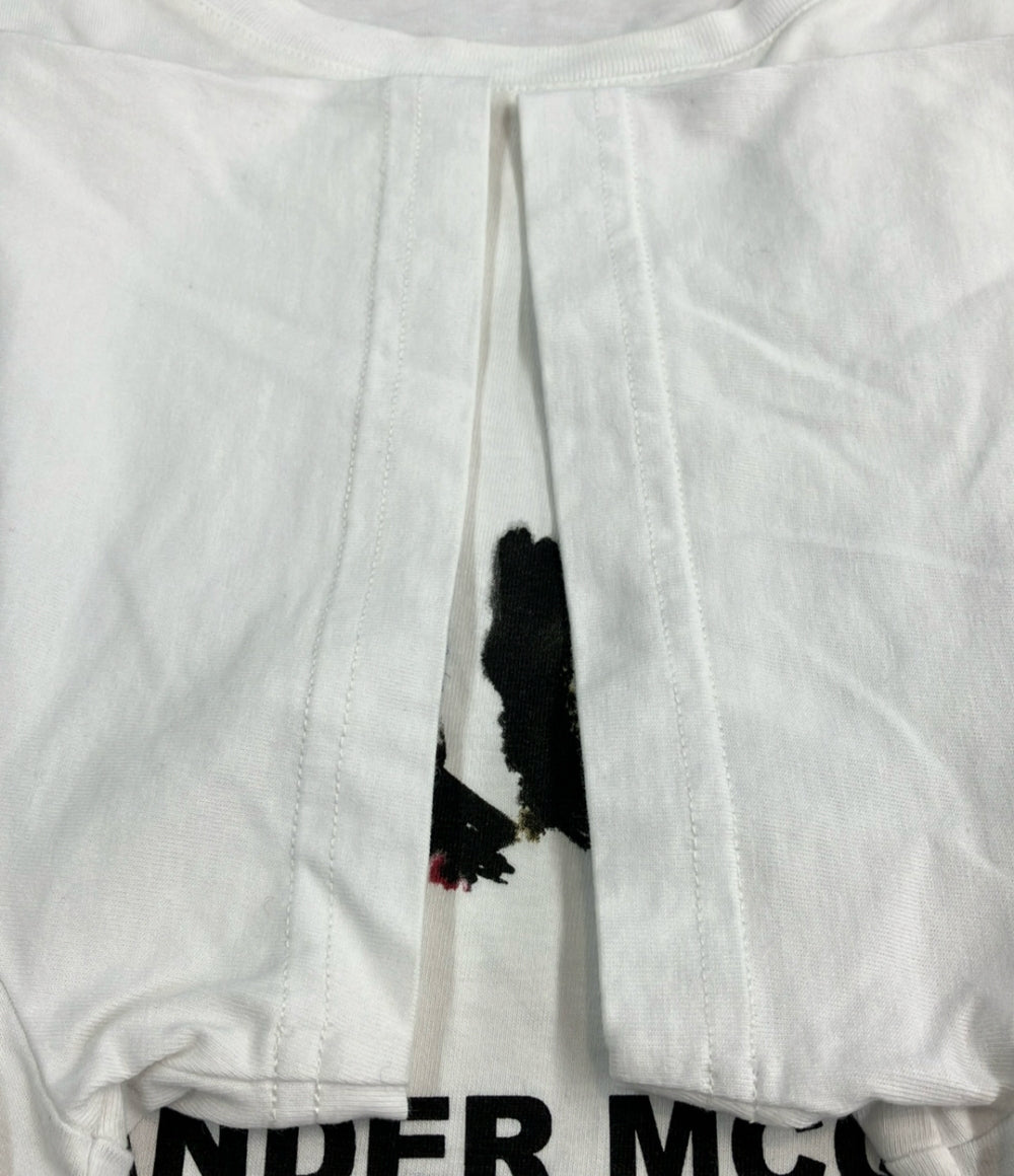 アレキサンダーマックイーン グラフィティペイントロゴTシャツ メンズ SIZE M Alexander McQueen