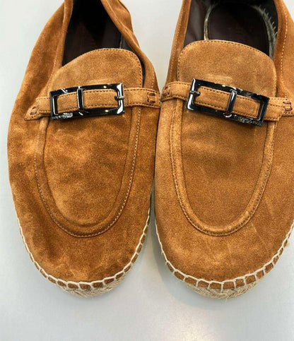 Sergio Rossi ローファー スエード エスパドリーユ メンズ SIZE UK 9 (28cm) セルジオロッシ