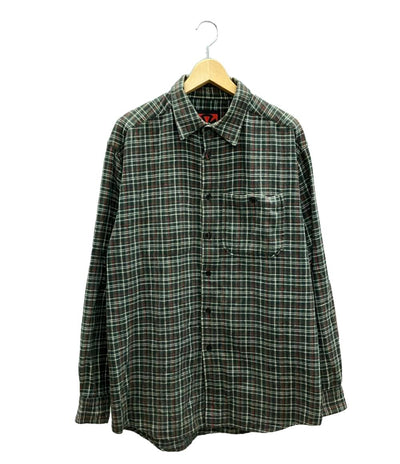 美品 インディペンデント チェック柄長袖シャツ メンズ SIZE L INDEPENDENT