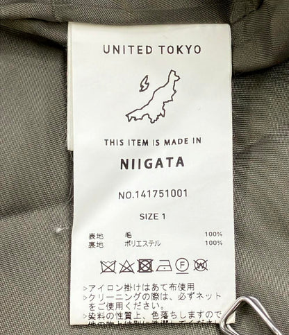 ユナイテッドトウキョウ チェスターコート レディース SIZE 1 (S) UNITED TOKYO
