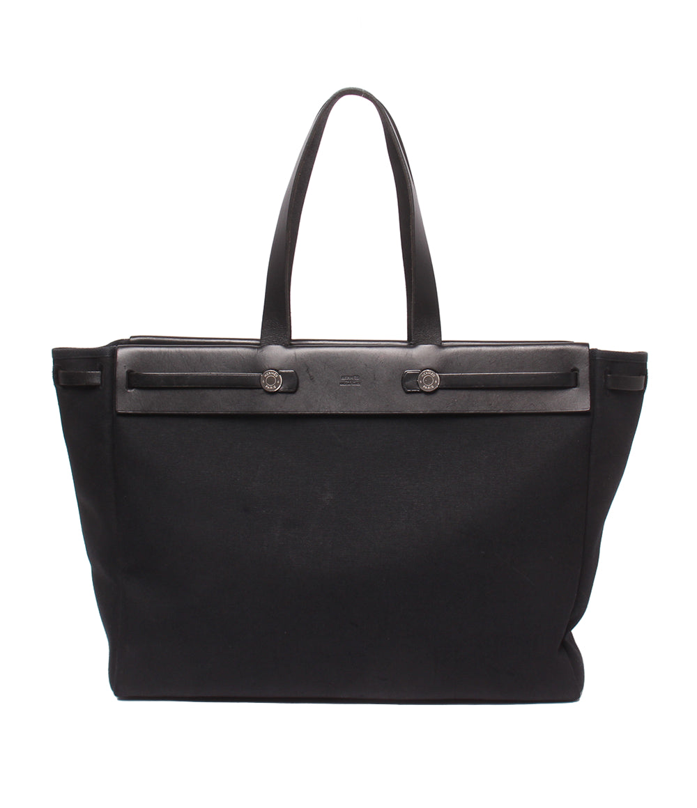 HERMES トートバッグ ショルダーバッグ 肩掛け シルバー金具 □F刻印 エールバッグ カバス MM レディース エルメス
