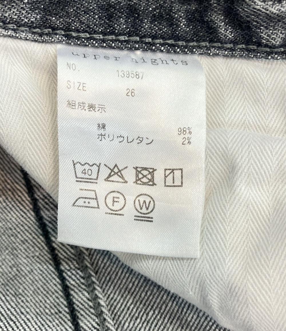 アッパーハイツ デニムパンツ ダメージ加工 レディース SIZE 26 (M) upper hights