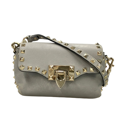 VALENTINO ショルダーバッグ 斜め掛け ロックスタッズ レディース ヴァレンティノ