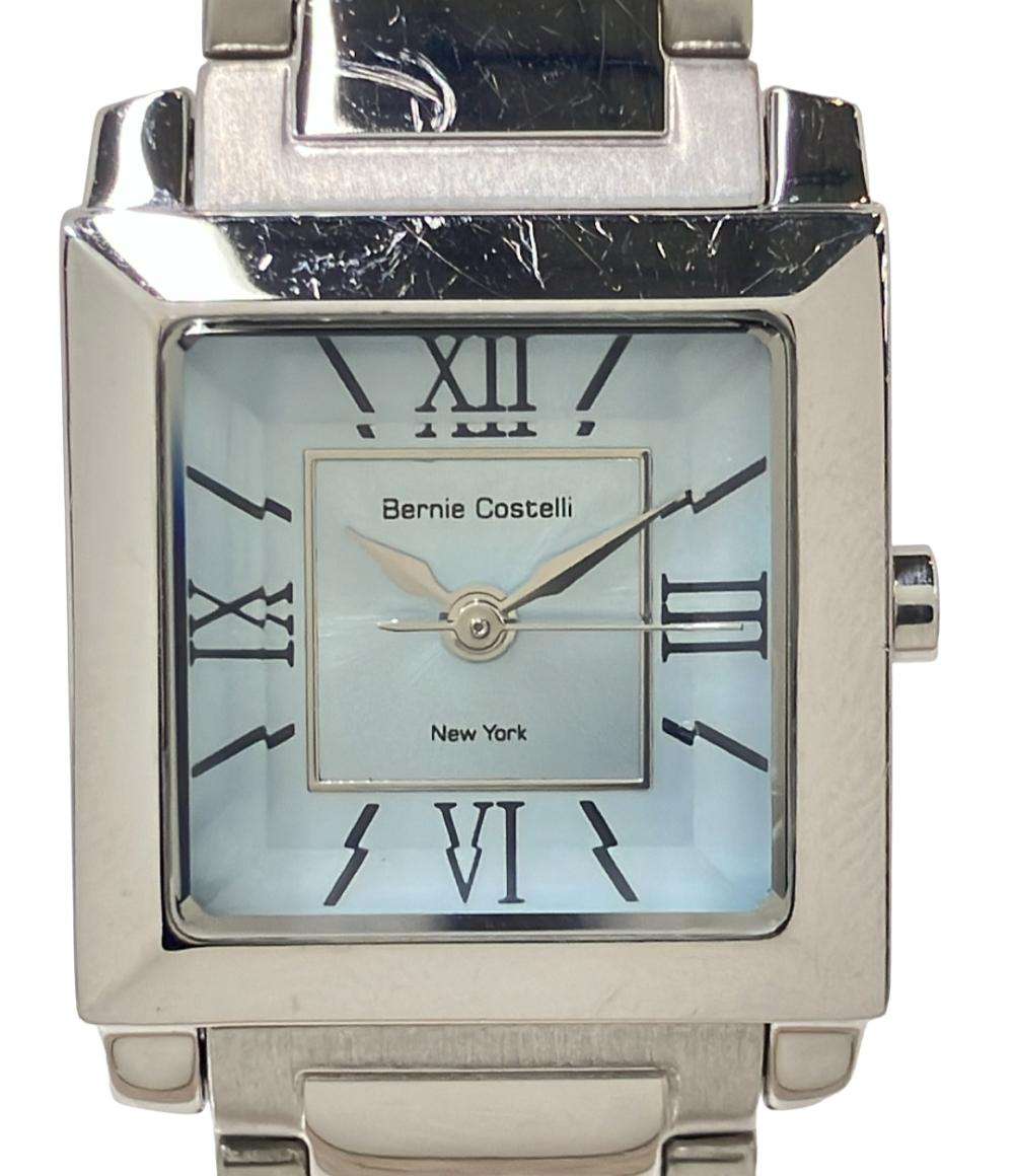腕時計 クオーツ ライトブルー レディース Bernie Costelli