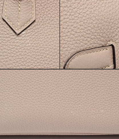 HERMES ハンドバッグ T刻印 ゴールド金具 トゴ 内縫い バーキン35 レディース エルメス