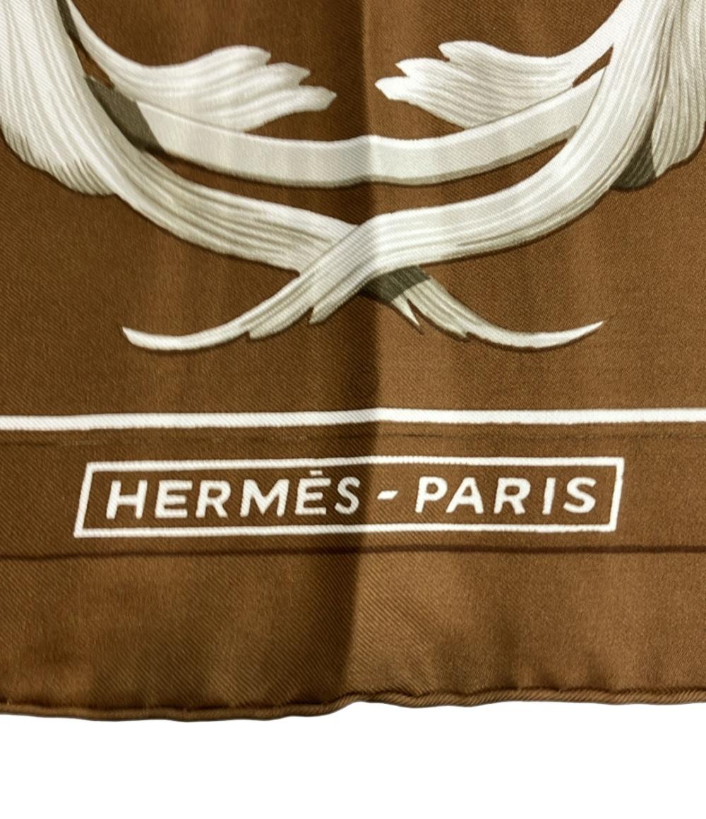 美品 エルメス スカーフ カレ90 シルク100% レディース HERMES
