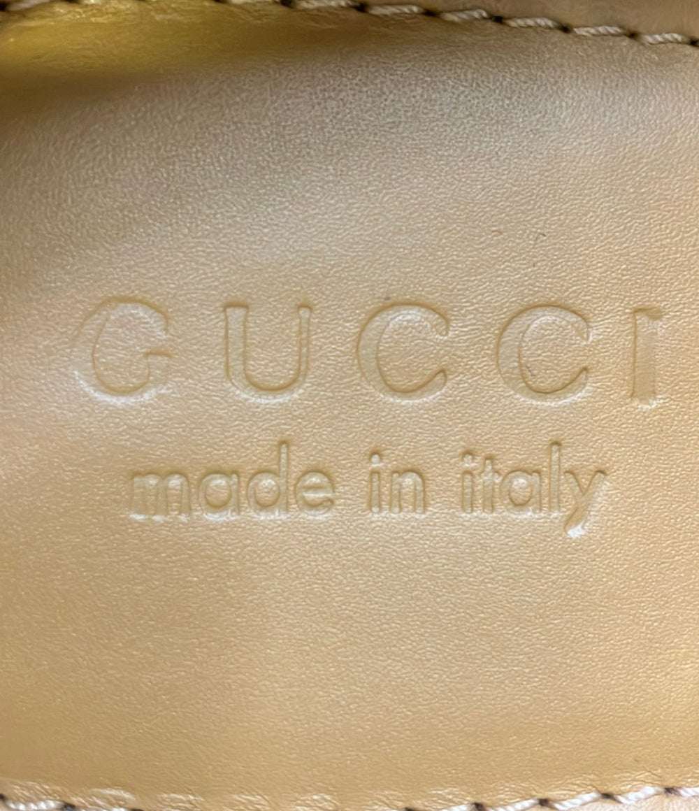 美品 GUCCI スウェードビットローファー 406994 メンズ SIZE 8 グッチ