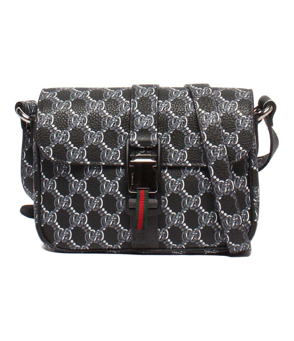 美品 GUCCI ショルダーバッグ 斜め掛け  シェリーライン GGシャドウ 800313 0416 レディース グッチ