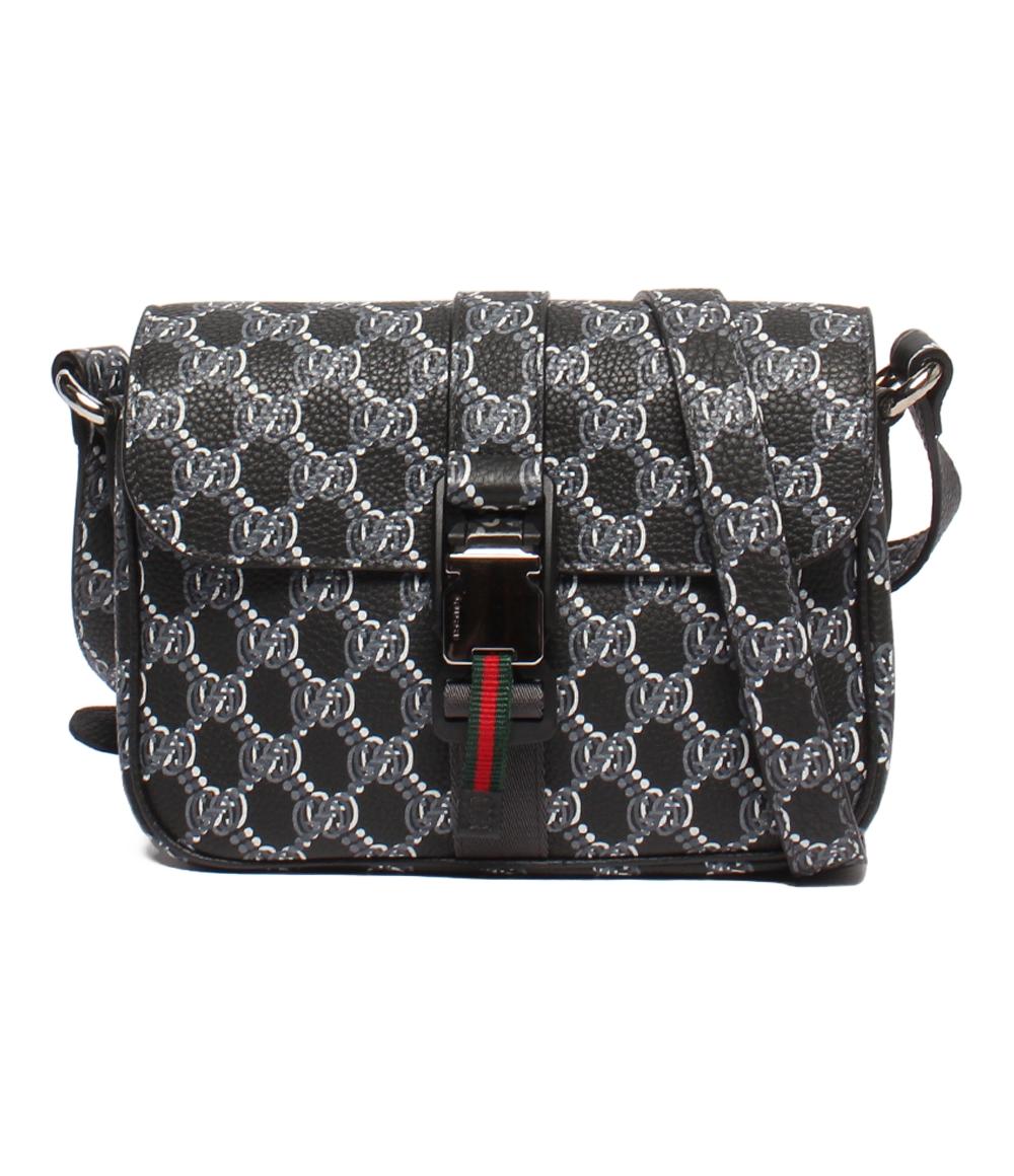 美品 GUCCI ショルダーバッグ 斜め掛け  シェリーライン GGシャドウ 800313 0416 レディース グッチ