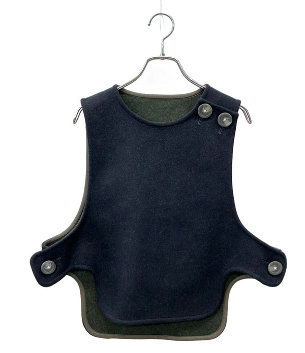 エンフォルド☆メルトショートベスト ENFOLD メルトンショートベスト 300FA530-0880 レディース SIZE 38 (M