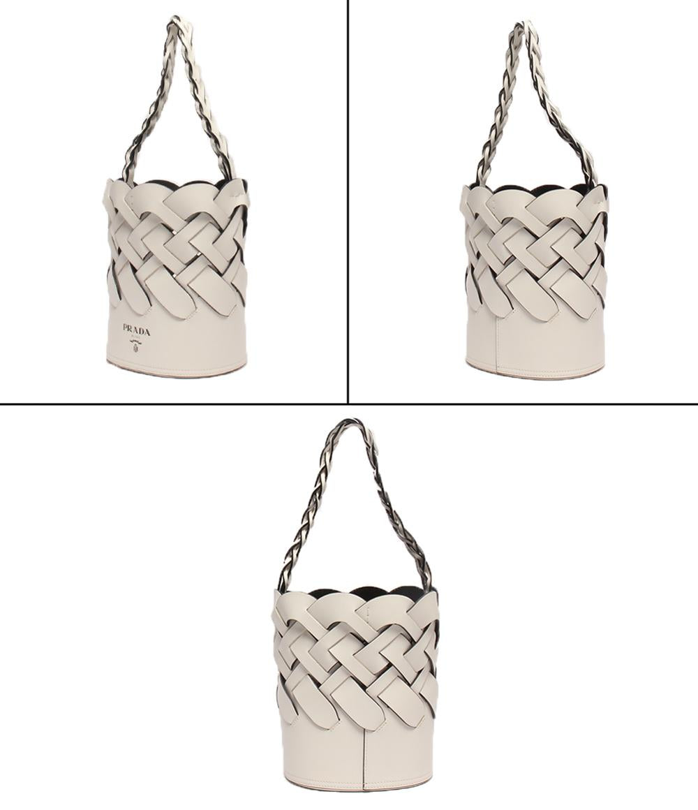 プラダ ハンドバッグ バケットバッグ ショルダーバッグ 肩掛け 1BE049