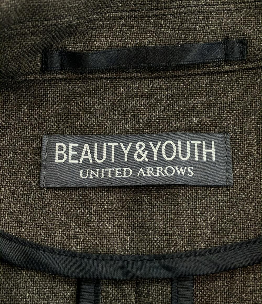 美品 ビューティ&ユース テーラードジャケット 1222-179-1733 メンズ SIZE M BEAUTY&YOUTH