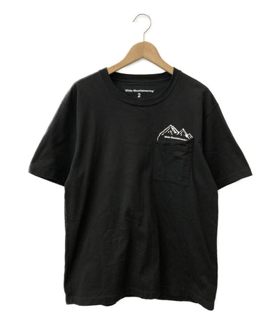 ホワイトマウンテニアリング  半袖Tシャツ ロゴプリントポケット     WM2271529 メンズ SIZE 2 (M) White Mountaineering