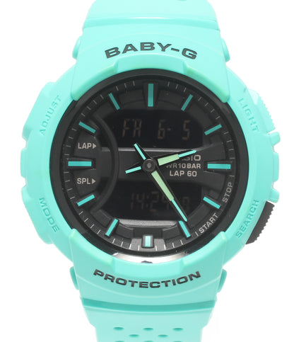 美品 CASIO 腕時計 FOR RUNNING フォー ランニング Baby-G クオーツ ブラック BGA-240 レディース メンズ カシオ
