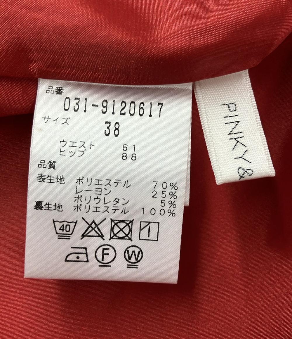 美品 ピンキー＆ダイアン 膝丈スカート ハトメウエストスリット レディース SIZE 38 (M) Pinky&Dianne