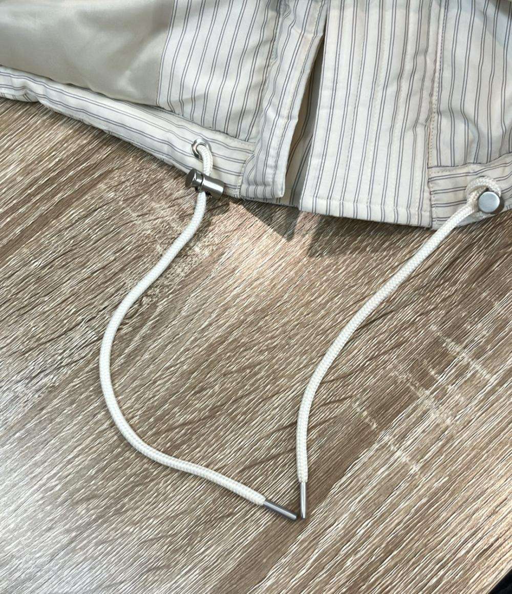 AURALEE TEKLA ダウンジャケット Snow Stripes タグ付き トラッド＆ベーシック STRIPE DOWN JACKET A24AB02AT メンズ SIZE 4 (M) オーラリー テクラ