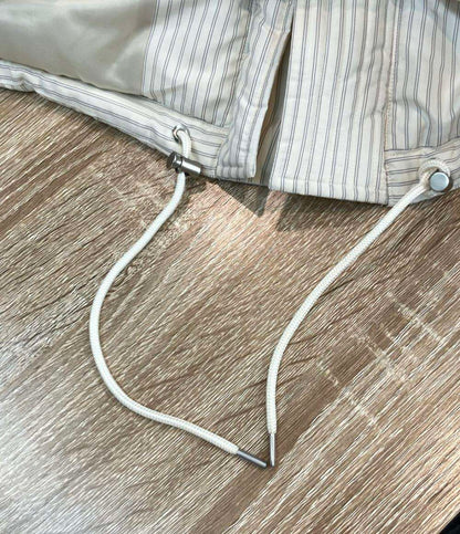 AURALEE TEKLA ダウンジャケット Snow Stripes タグ付き トラッド＆ベーシック STRIPE DOWN JACKET A24AB02AT メンズ SIZE 4 (M) オーラリー テクラ