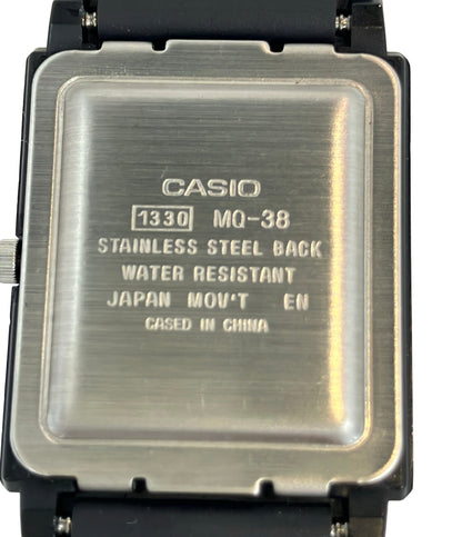 美品 CASIO 腕時計 クオーツ シルバー MQ-38 レディース メンズ カシオ
