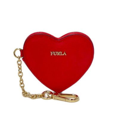 フルラ ミラー付きバッグチャーム ハートモチーフ レディース Furla