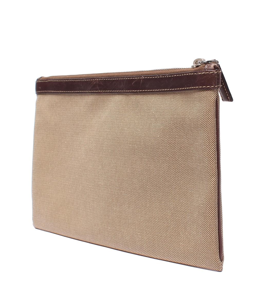 【イタリア直営店購入】PRADA ポーチ　茶色 PRADA ポーチ レディース メンズ プラダ – Rehello by BOOKOFF
