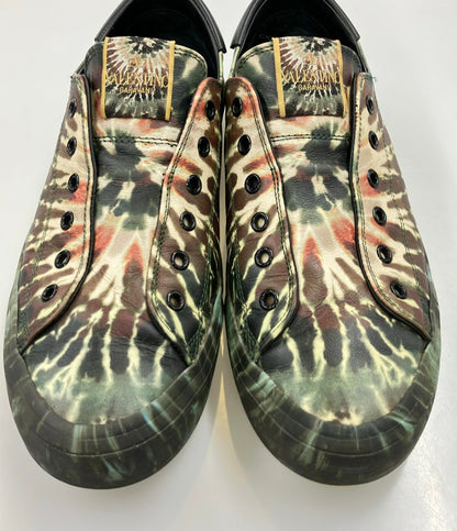 Valentino Garavani ローカットスニーカー スリッポン タイダイ柄 絞り染め柄 メンズ SIZE 41 (26cm) ヴァレンティノ・ガラヴァーニ