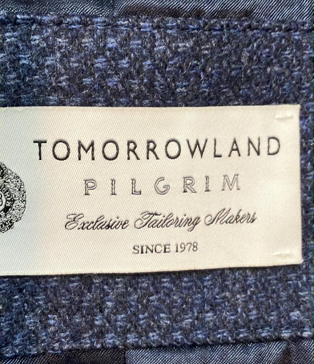 TOMORROWLAND ステンカラーコート ウール カシミヤ フランネル PILGRIM 61-09-84-09105 メンズ SIZE 48 (L) トゥモローランド